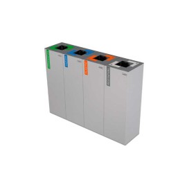 Paperera de reciclatge exterior Alacant 45L